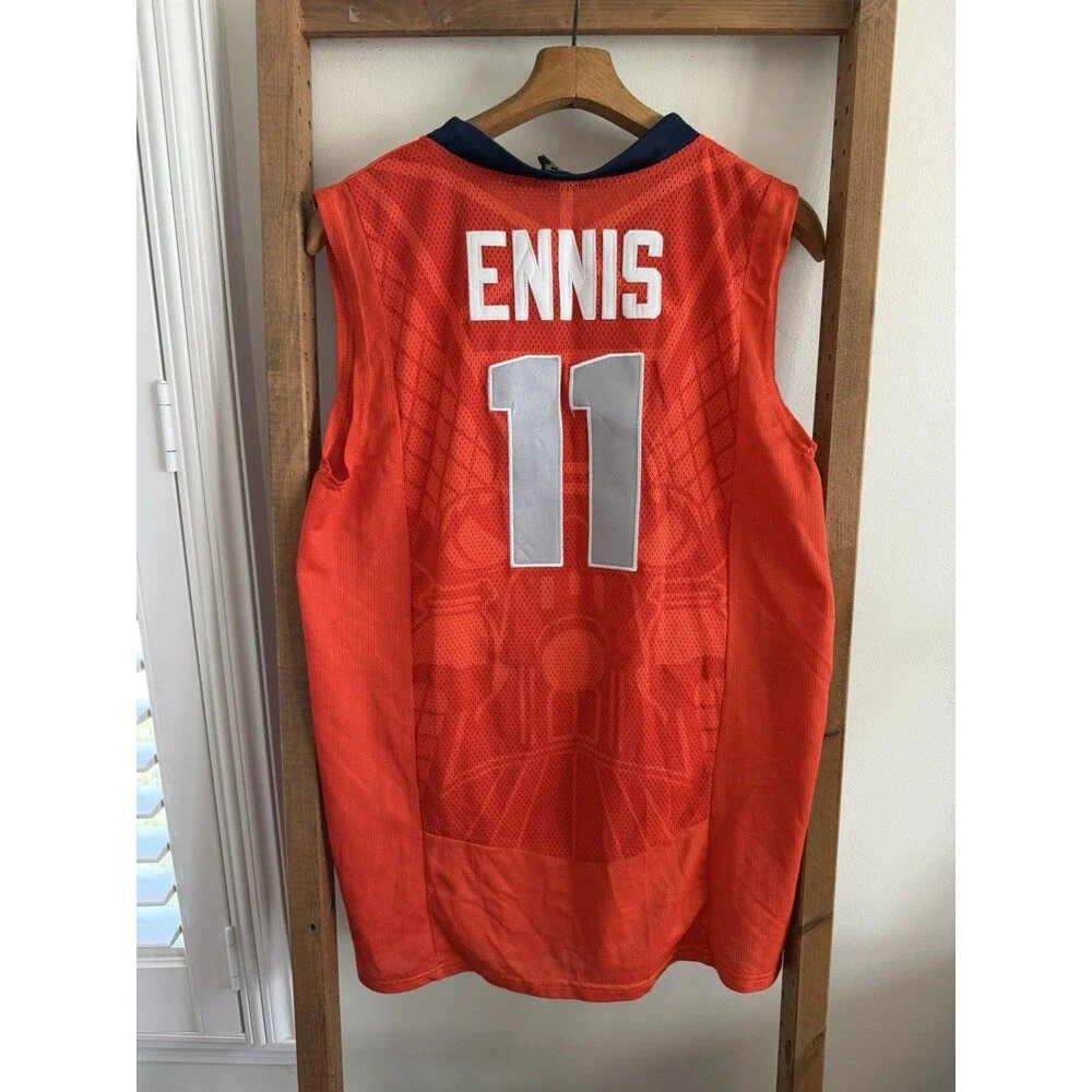 Nike Syracuse University Basketball Jersey Size M Number 11 Tyler Ennis Sewn - Picture 5 of 5